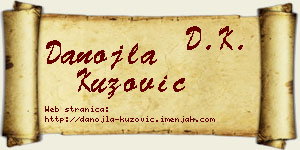 Danojla Kuzović vizit kartica